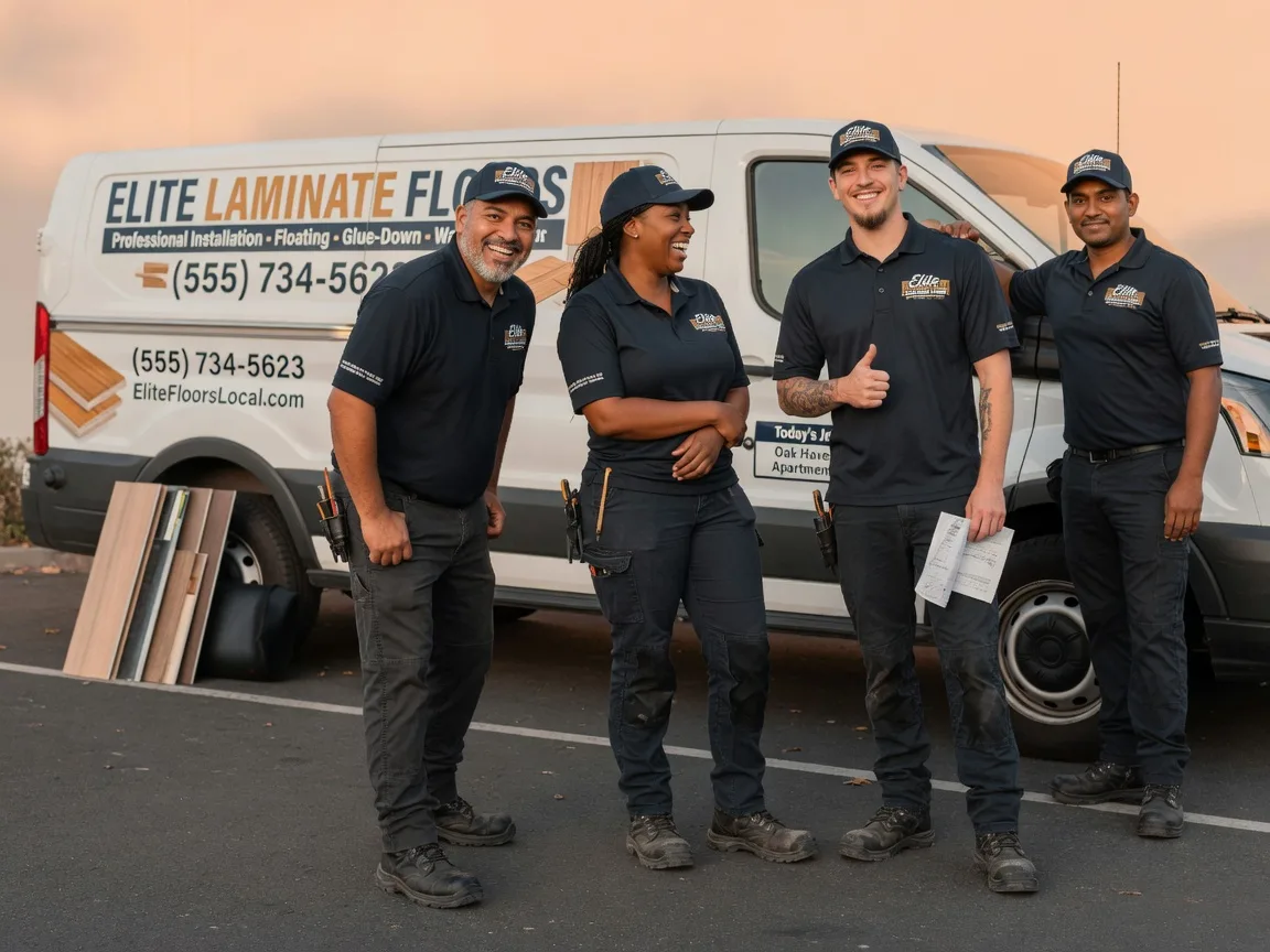 Laminate flooring installation company in Ludington, MI